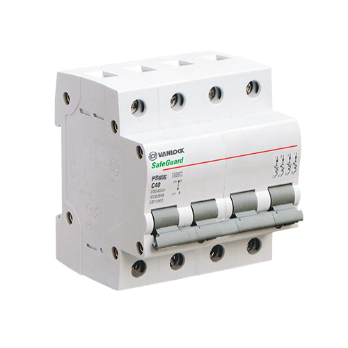Cầu dao tự động MCB PS65S - 4 Cực