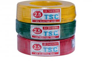 Dây điện đơn mềm Taesung (KIV) 1x2.5