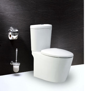 Bàn Cầu Hai Khối Nắp Êm - CD1348