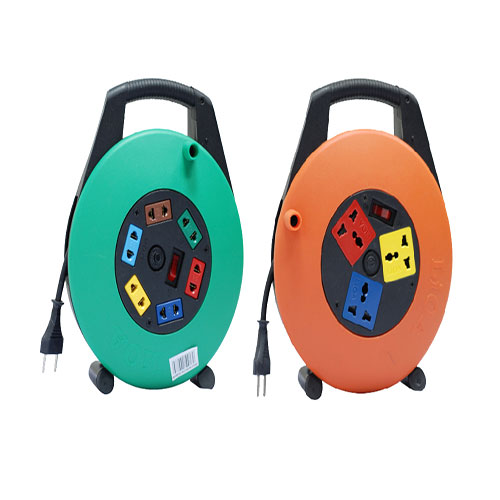 Ổ cắm kéo dài quay tay kiểu xách tay