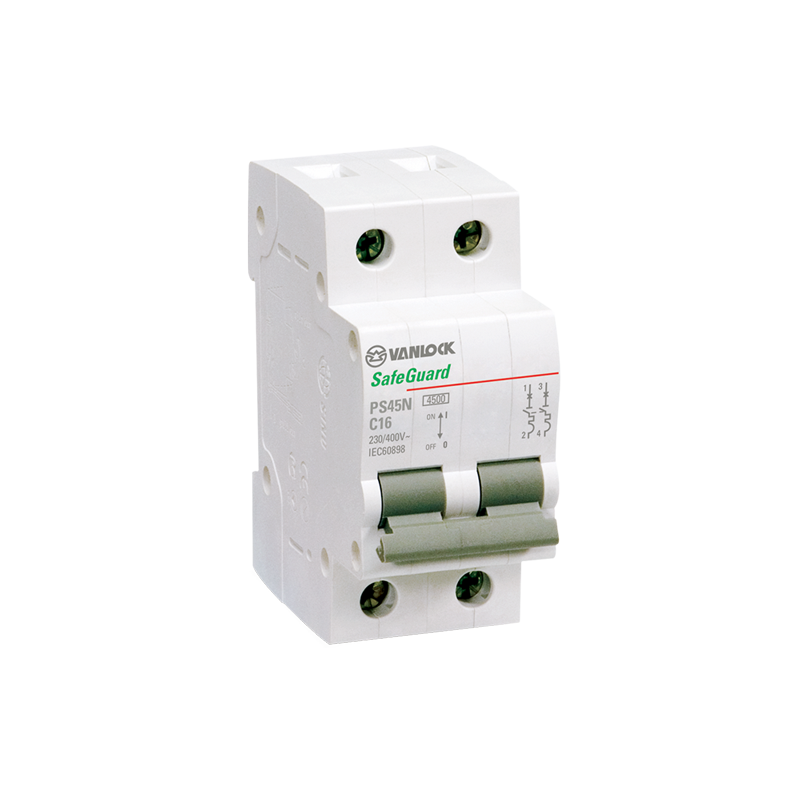 Cầu dao tự động MCB PS45N - 2 Cực