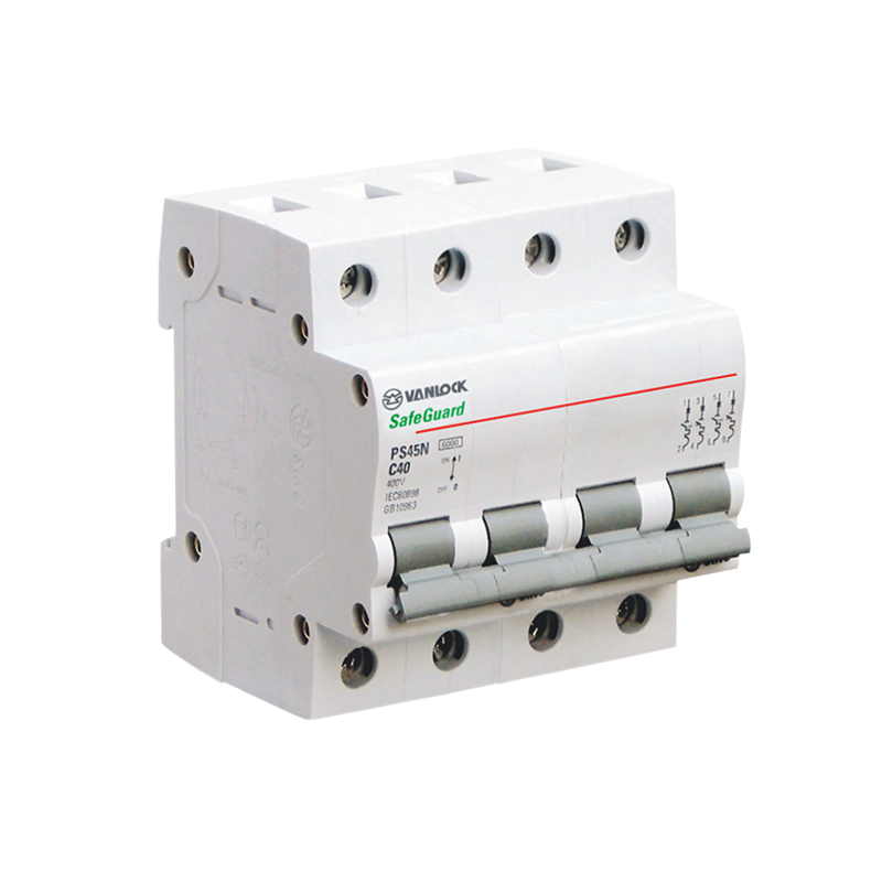 Cầu dao tự động MCB PS45N - 4 Cực