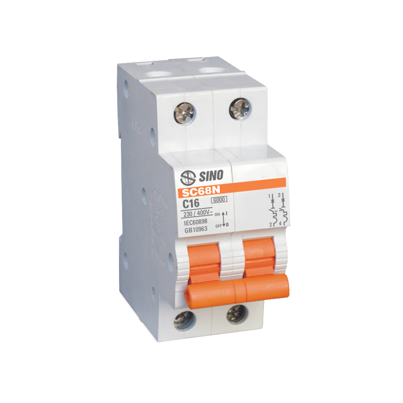 Cầu dao tự động MCB SC68N - 2 Cực