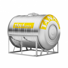 Bồn inox Tân Á Gold 500L ngang