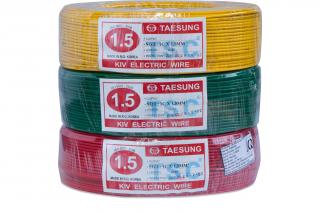 Dây điện đơn mềm Taesung (KIV) 1x1.5