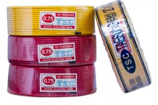 Dây điện đôi mềm Taesung (VTCFK) 2x0.75