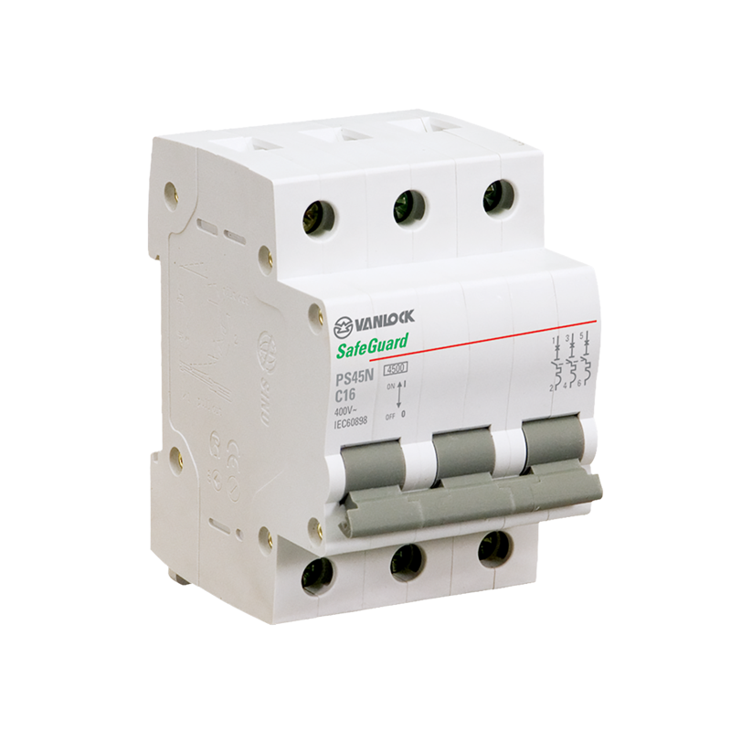 Cầu dao tự động MCB PS45N - 3 Cực