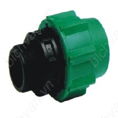 Khâu nối ren ngoài PE