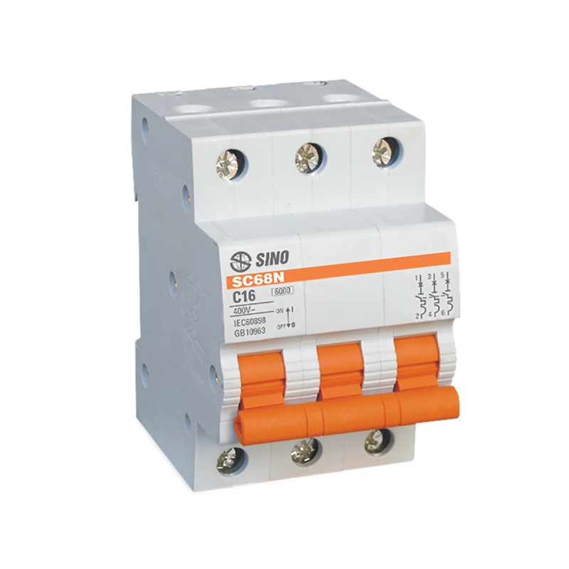 Cầu dao tự động MCB SC68N - 3 Cực