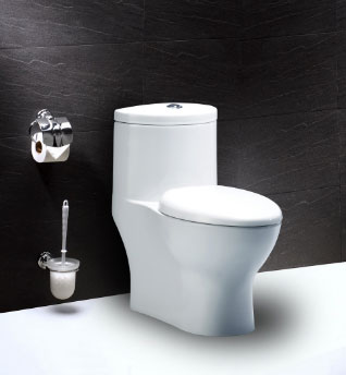 Bàn Cầu Một Khối Nắp Êm - CD1375